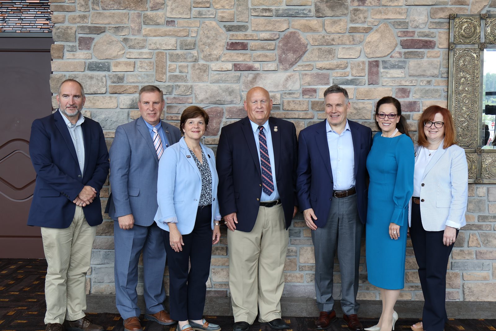 Members of CCAP Executive Committee pictured with U.S. Representative G.T. Thompson, U.S. Senator Dave McCormick