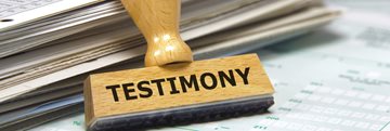 Legislative Testimony Testimony image