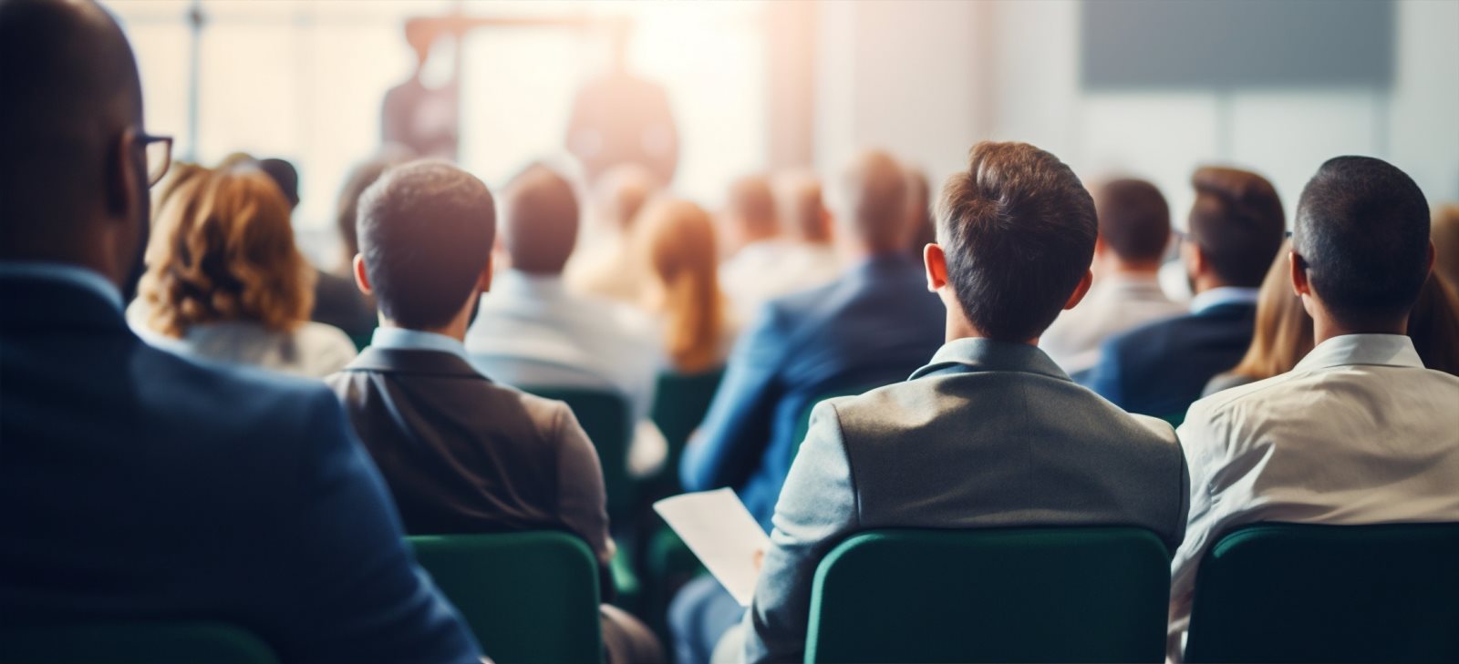 Image of back of audience