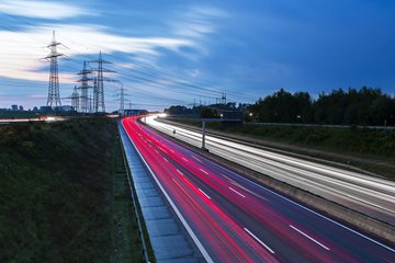 Broadband Access and Development Fiber on a highway